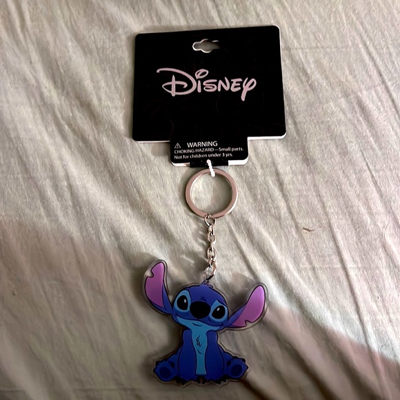 Disney Other - Plastic Stitch key chain